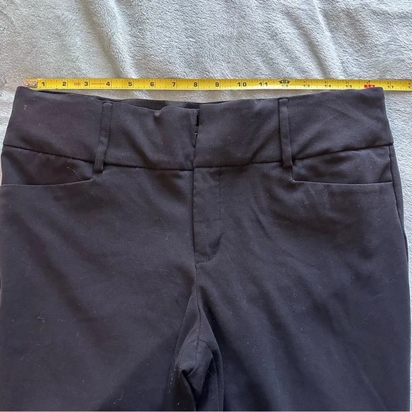 Women's 10 Petite Apt. 9 Magic Waist Tummy Control Black Bootcut Dress Pants - Picture 8 of 8